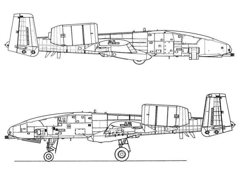 Пушка для самолета, или самолет для пушки? Штурмовик A-10 Thunderbolt II - Авиация, США, a-10, Видео, Длиннопост