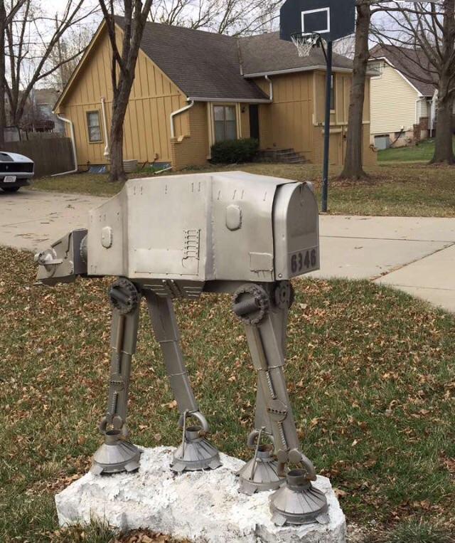 fan mailbox - Star Wars, At-At, Mailbox