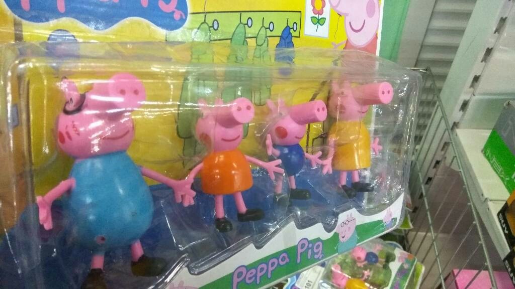 Peppa Pig is no longer the same, or if they lied a lot. - Fake, Peppa Pig, Children's store, Chinese