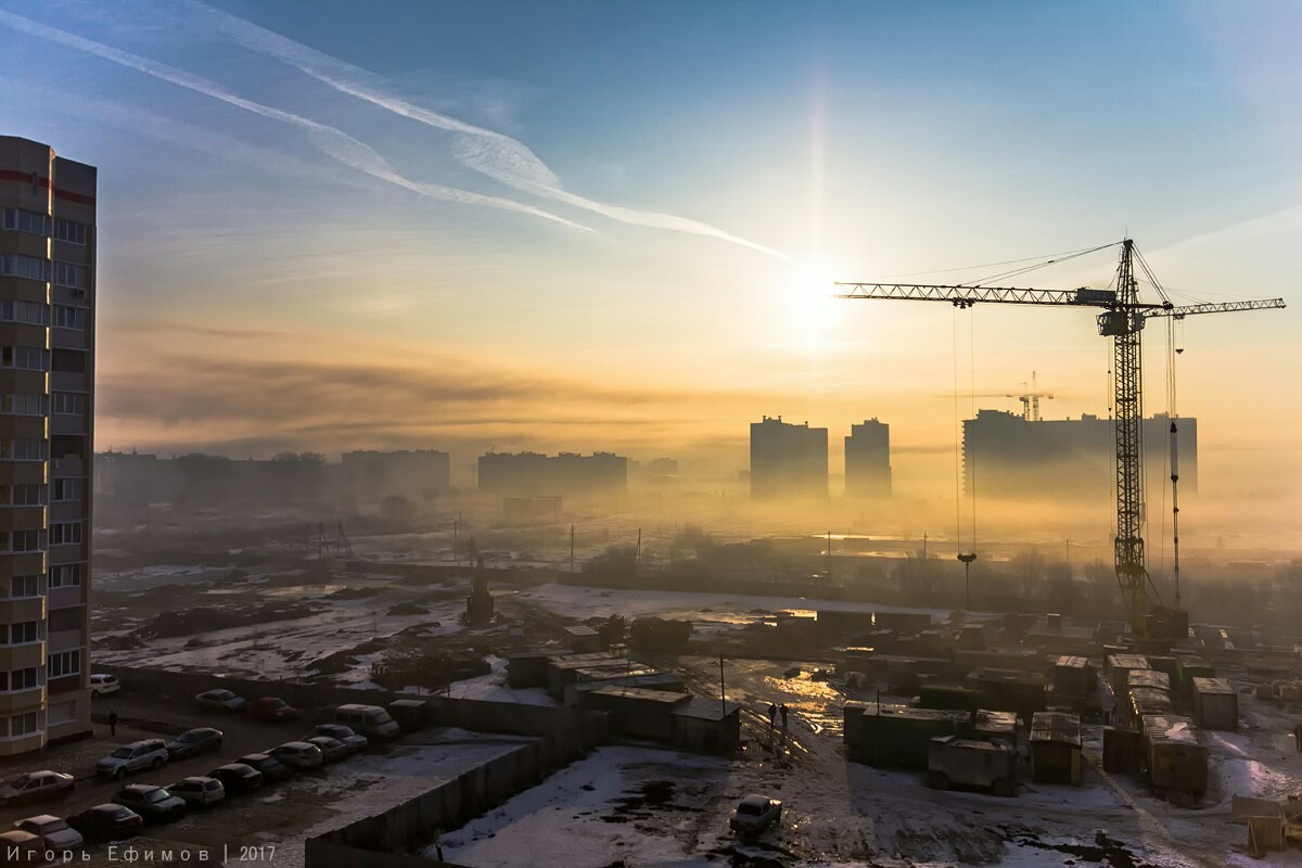 Foggy morning in Tver - Morning, Tver, The photo, In contact with