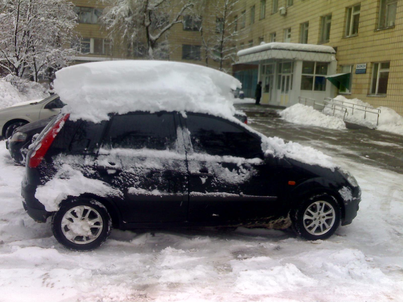 hellish car - My, Auto, Winter, Snow