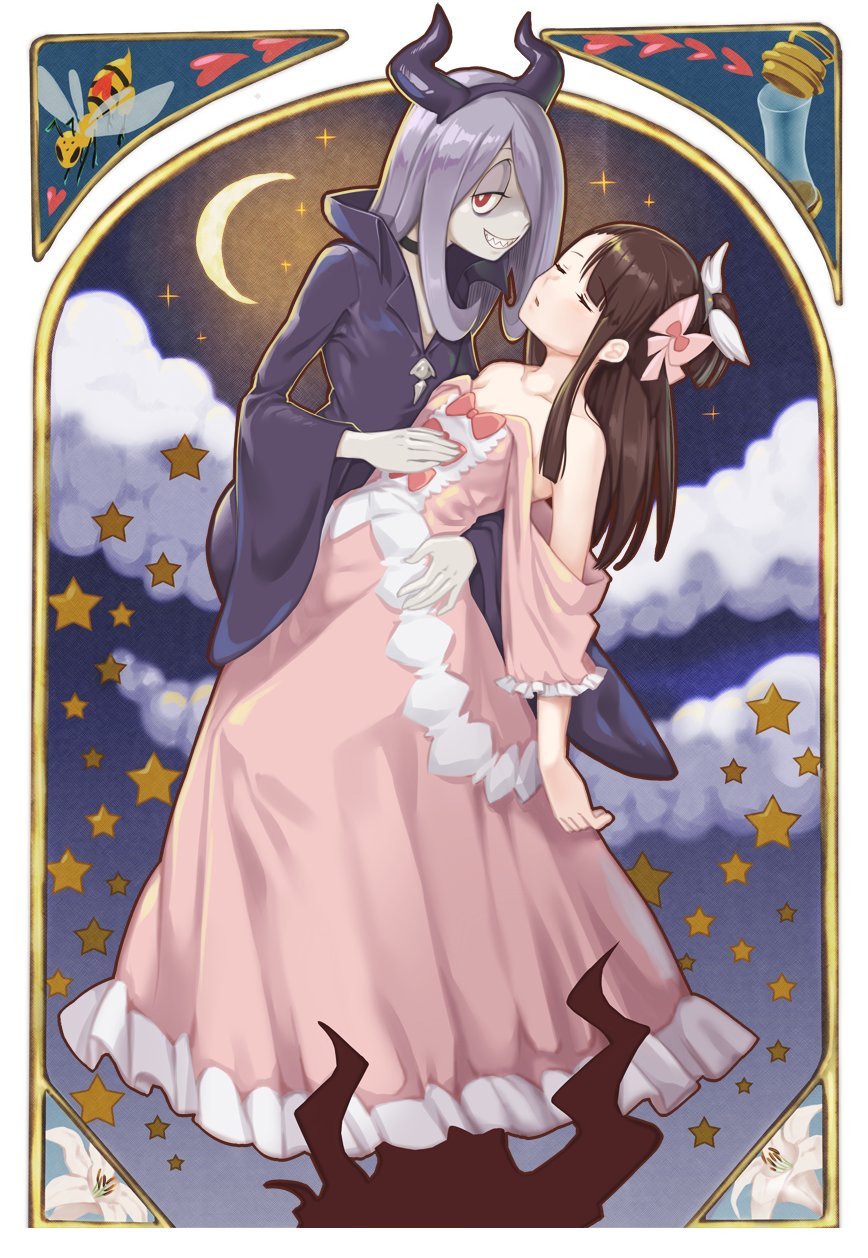 Little Witch Academia - Little Witch Academia, Аниме, Sucy Manbavaran, Akko Kagari