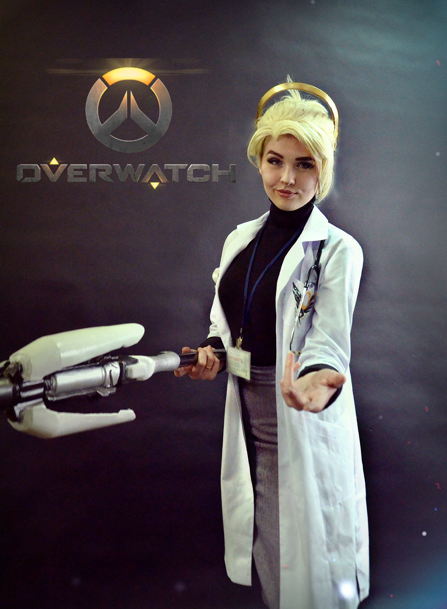 Cosplay Mercy from the game Overwatch - My, Mercy, Overwatch, Cosplay, Kazakhstan, Doctor, Longpost