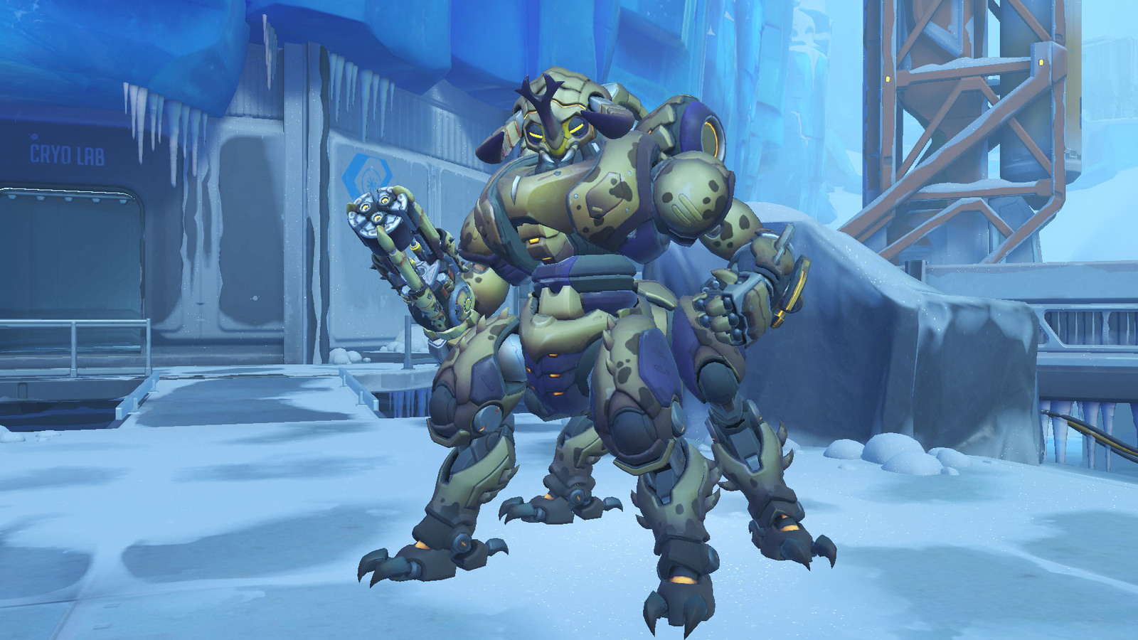 Orisa. Collection (Skins, Victory Poses, Emotes, Highlights of the match). - Blizzard, Overwatch, Orisa, Ptr, Video, Longpost