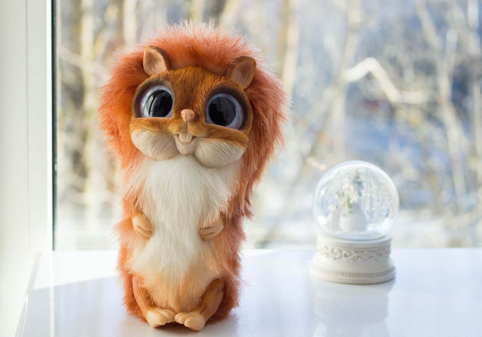 Antip Semechkin) - My, My, Handmade, Author's toy, Hamster, Longpost