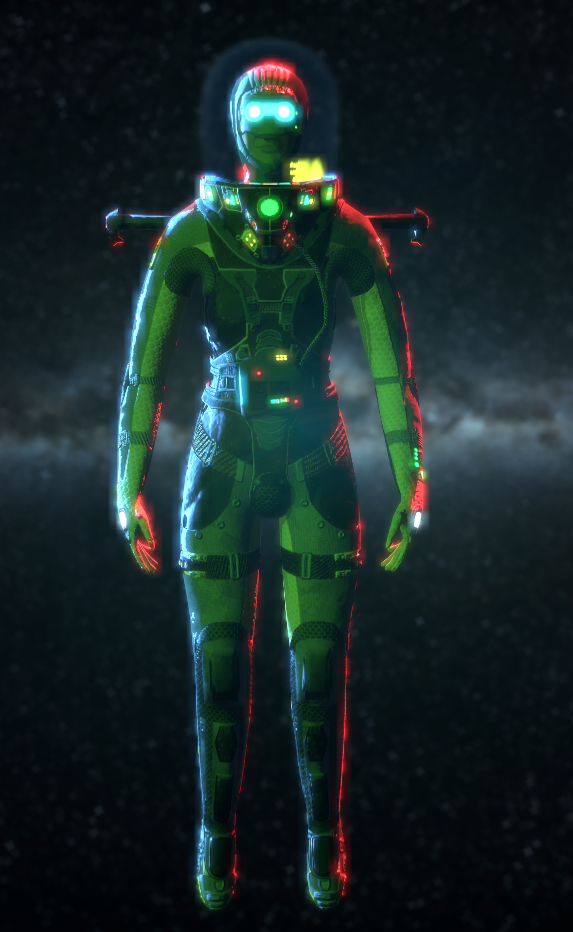 Astronaut - My, Zbrush, 3D modeling, 3D model, Космонавты, Longpost