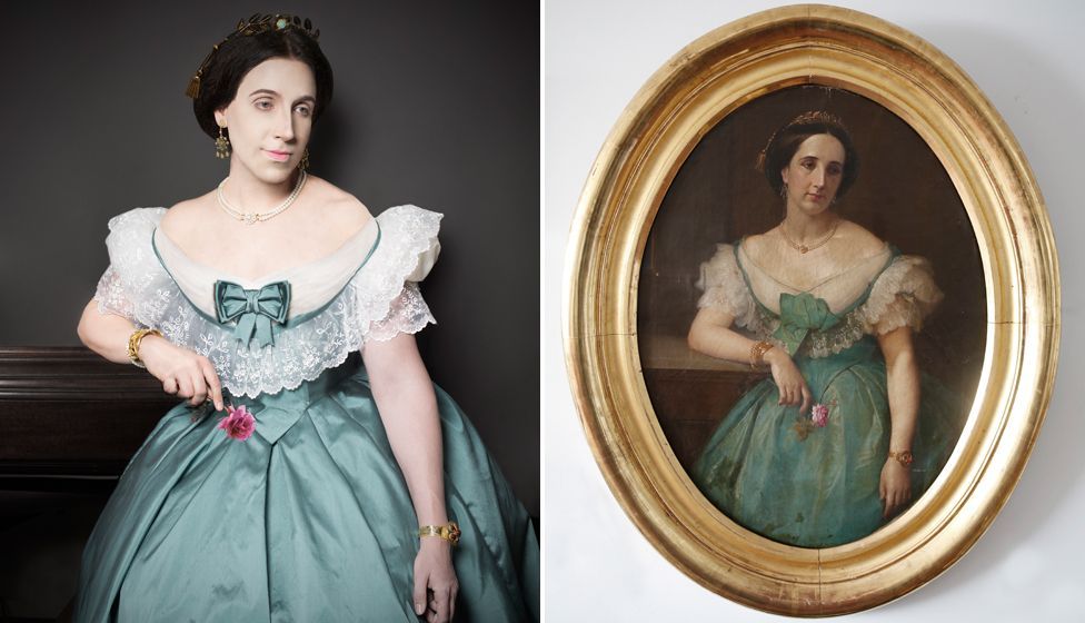 Peruvian recreates portraits of his aristocratic ancestors - Interesting, Time travel, Longpost