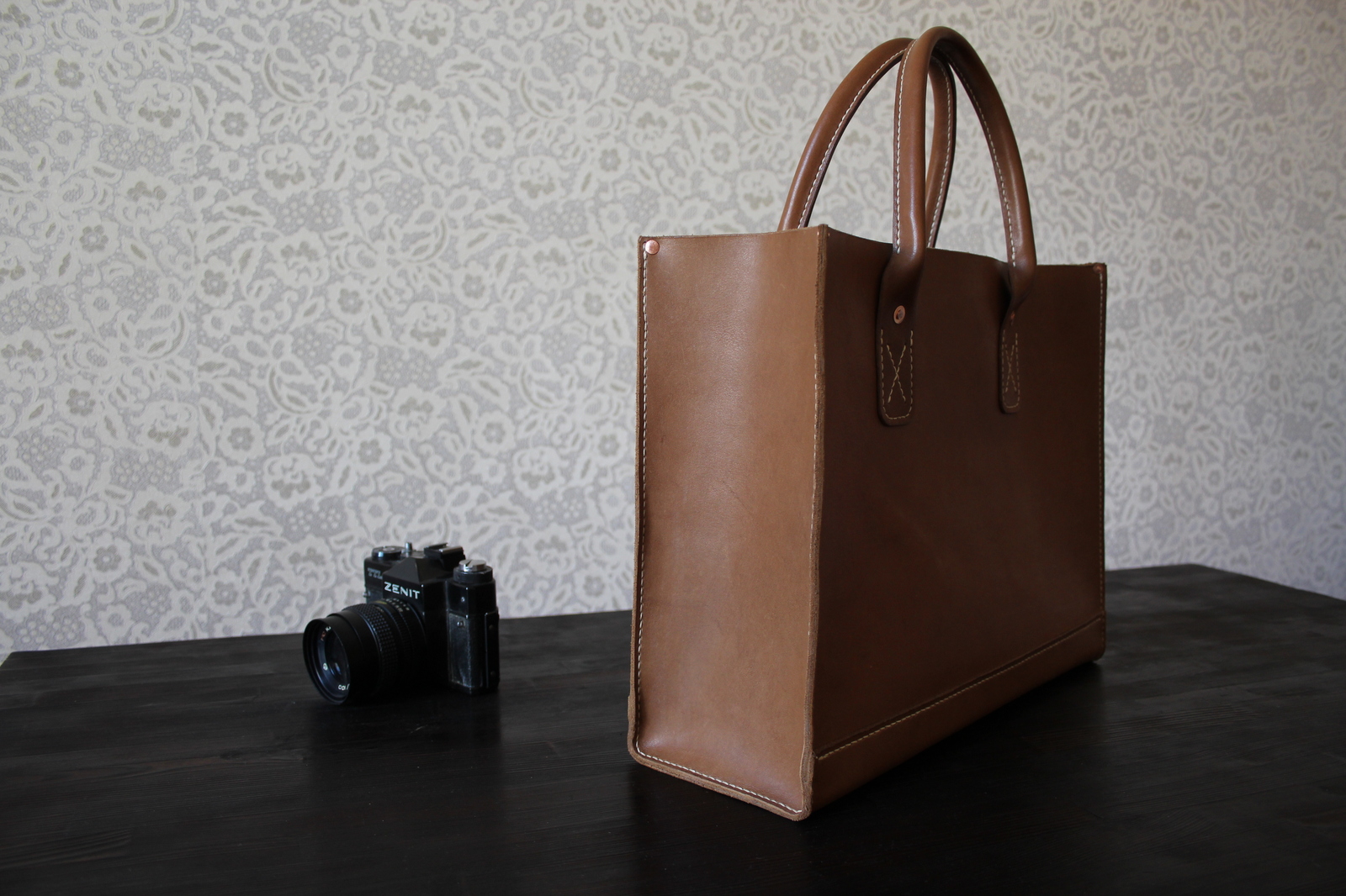 My hobby: do-it-yourself women's leather bag. - My, Leather products, Hobby, Lady's bag, Leather, Longpost