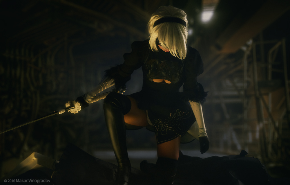 Yorha 2B [by Disharmonica] part 2 - NIER, NIER Automata, Yorha 2b, Yorha unit No 2 type B, Cosplay, Girls, Deviantart, Longpost