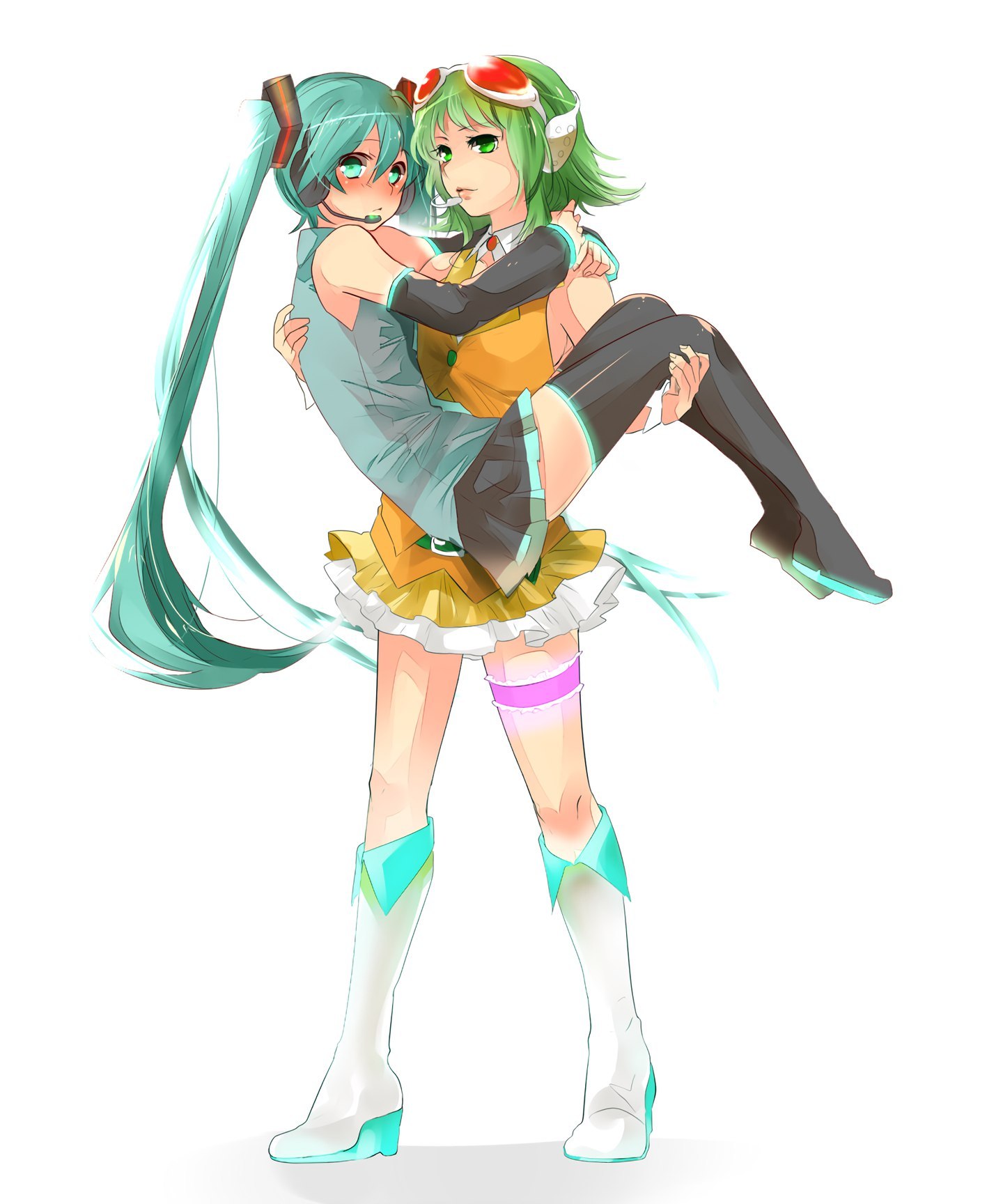 Vocaloids - Аниме, Vocaloid, Hatsune Miku, Anime Art, Gumi Megpoid, Kagamine Rin, Kagamine Len, Длиннопост