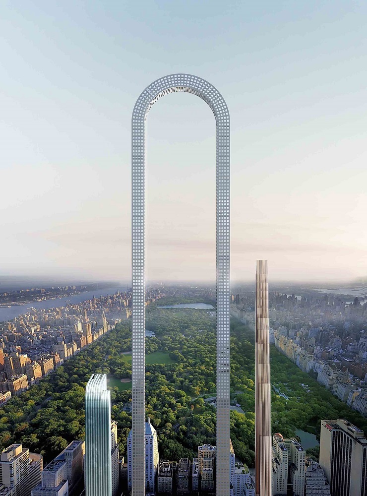 The longest house in the world - New York, Skyscraper, Building, Architecture, Building, Interesting, Travels, Project, Longpost