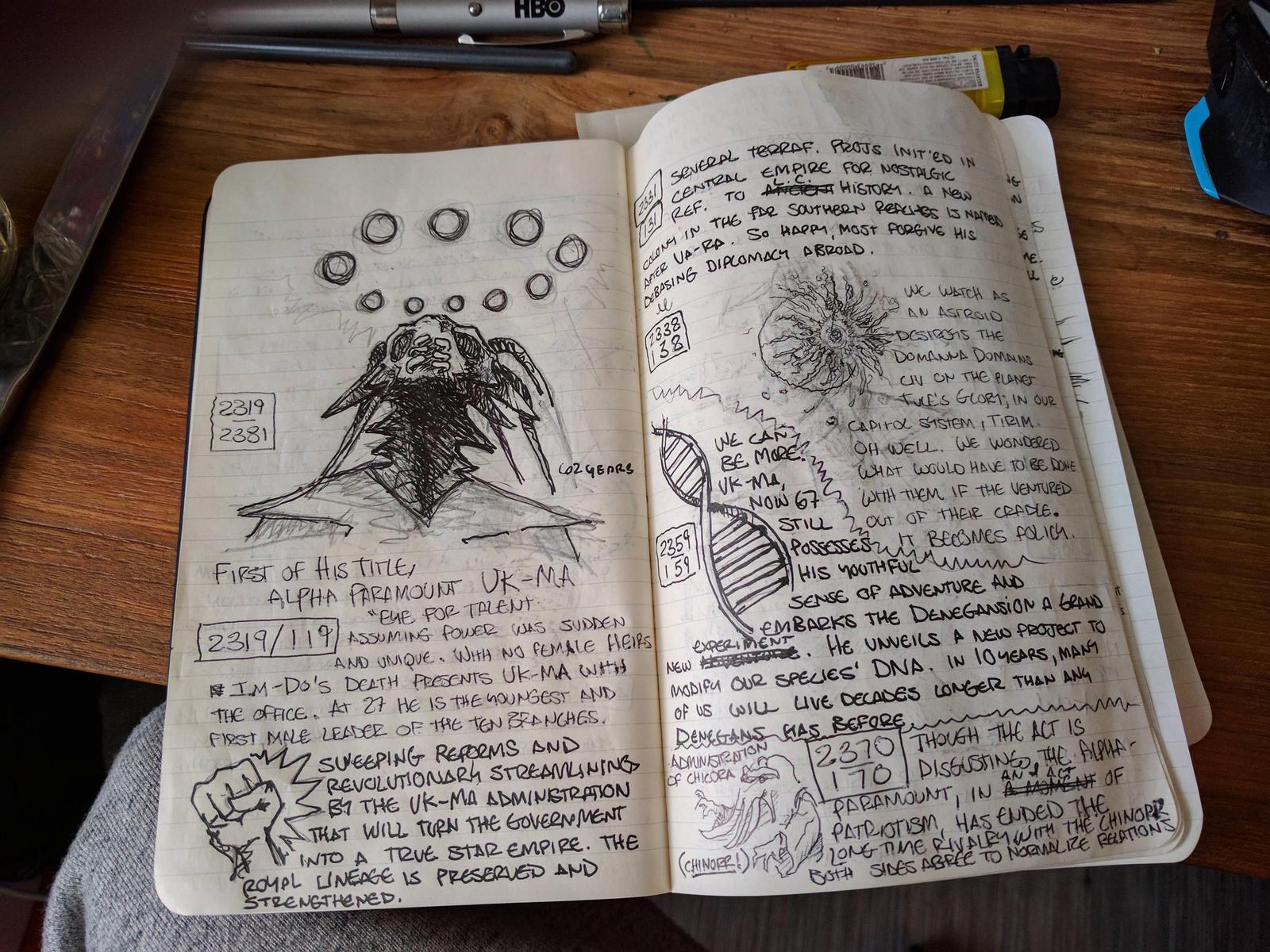 One of the stellaris players decided to document the development of his empire - Stellaris, Artbook, Longpost