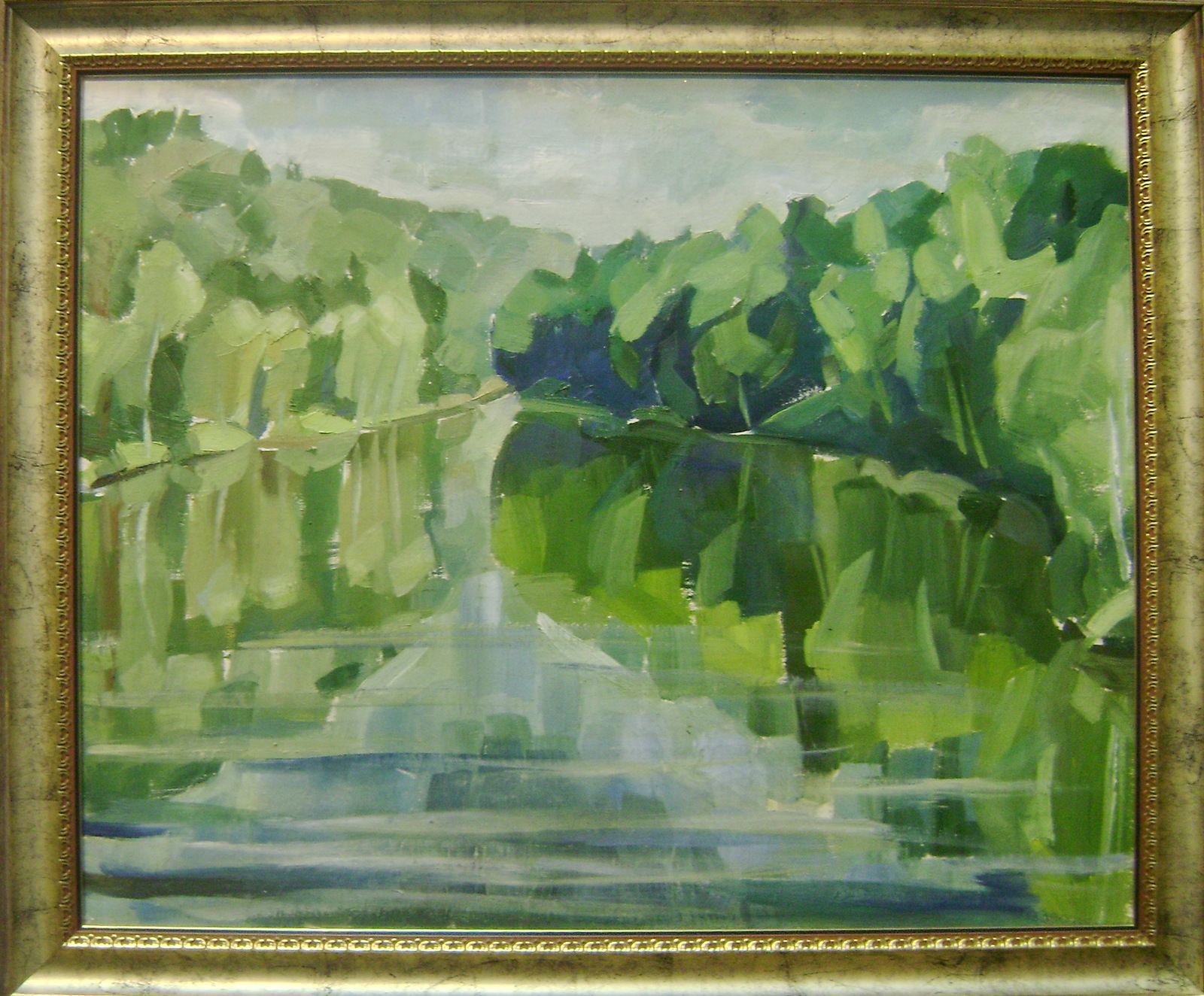 Lake of Spirits Sterzhanovskoe 50*60 canvas/oil. Gentlemen, give me your opinion. - My, Etude, Execution, Nature