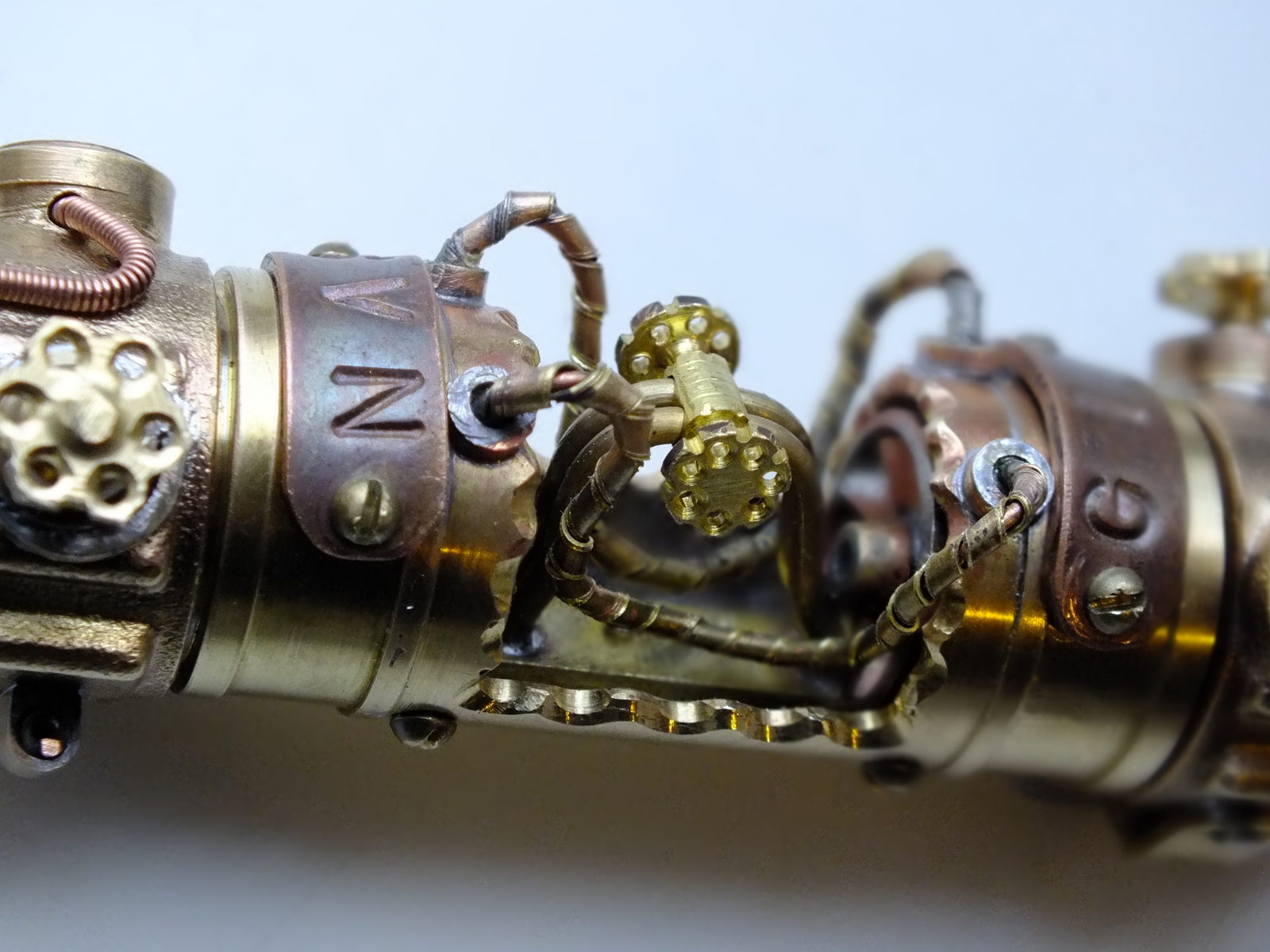 Double-sided flash drive steampunk style)) - My, Flash drives, , Steampunk flash drive, , , Video, Longpost