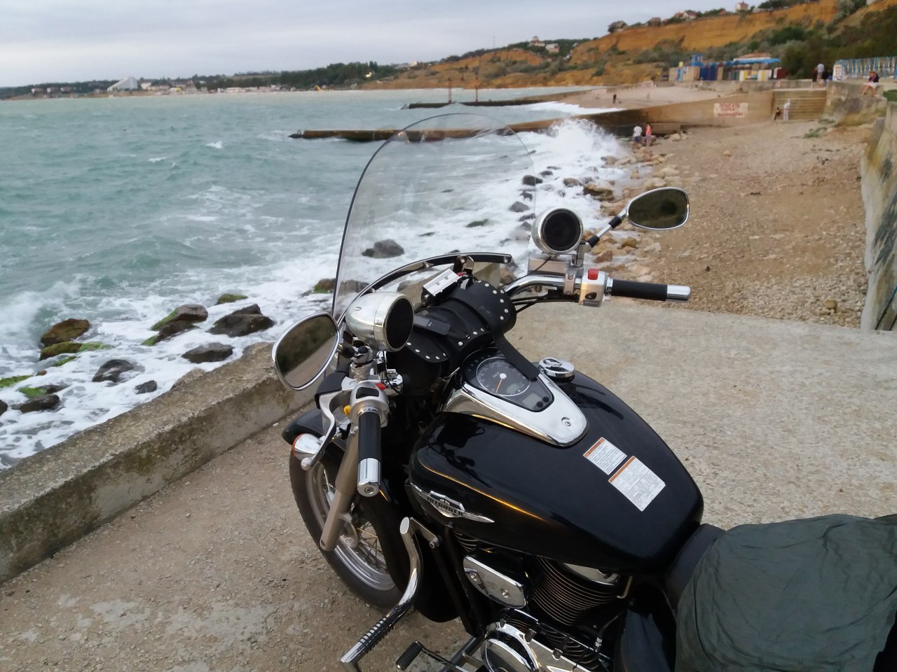 From sea to sea. - My, Motorcycle travel, Crimea, Bikers, Sevastopol, Yalta, Koktebel, Feodosia, Longpost, Motorcyclists