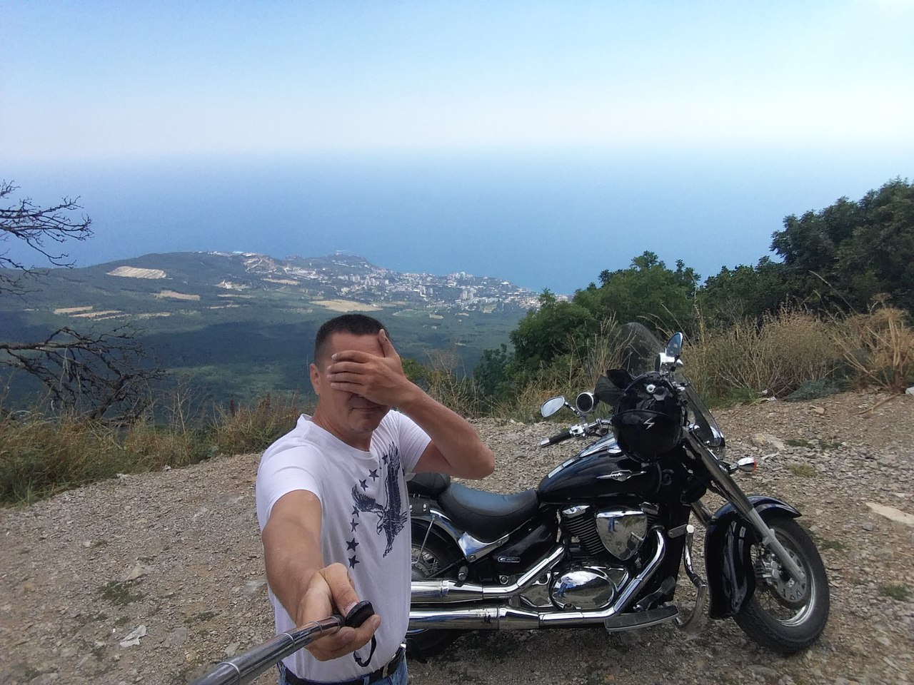 From sea to sea. - My, Motorcycle travel, Crimea, Bikers, Sevastopol, Yalta, Koktebel, Feodosia, Longpost, Motorcyclists