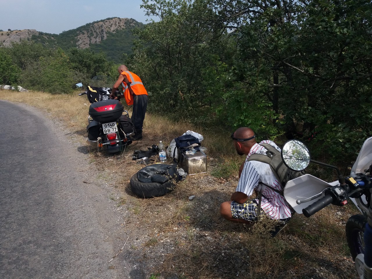 From sea to sea. - My, Motorcycle travel, Crimea, Bikers, Sevastopol, Yalta, Koktebel, Feodosia, Longpost, Motorcyclists