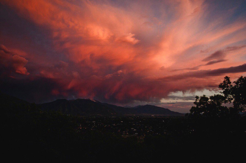 Summer sunset - The photo, Landscape, Summer, Sunset, Nature, beauty, Evening, Longpost