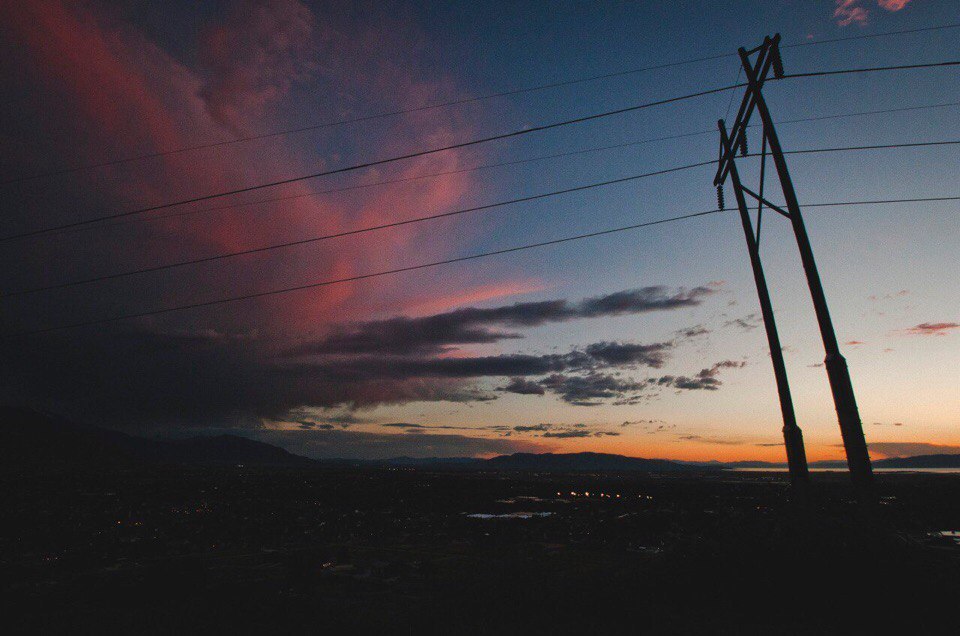 Summer sunset - The photo, Landscape, Summer, Sunset, Nature, beauty, Evening, Longpost