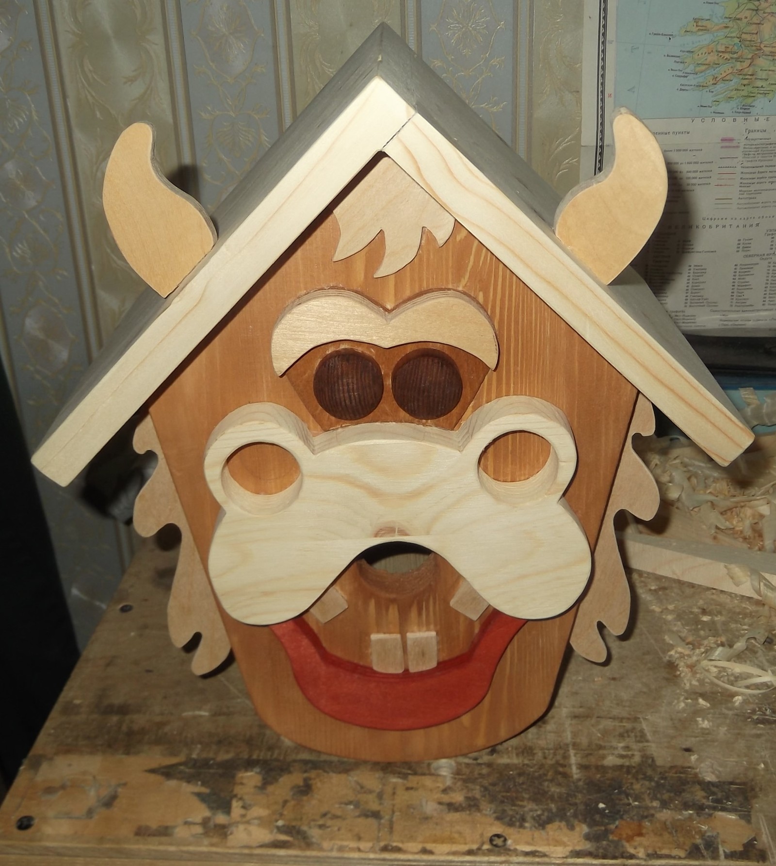 Funny birdhouses :) - My, Birdhouse, Carpenter, Birds, Longpost