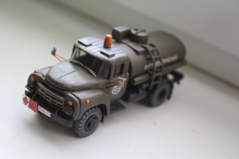 Automodeling. - Gasoline tanker, Car modeling, Plasticine, Longpost