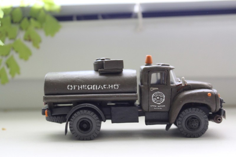 Automodeling. - Gasoline tanker, Car modeling, Plasticine, Longpost