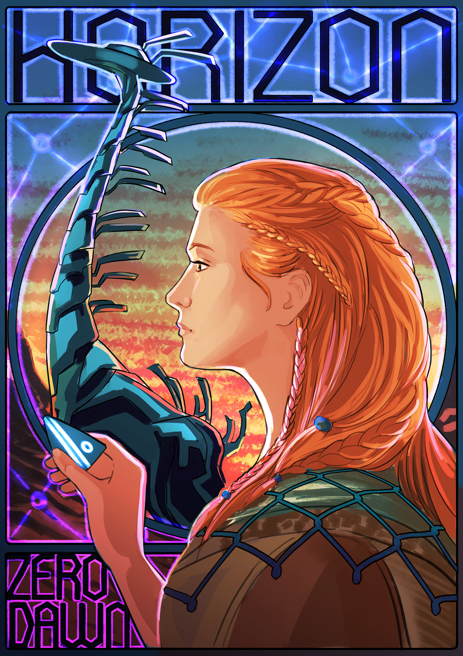 обложка horizon zero dawn