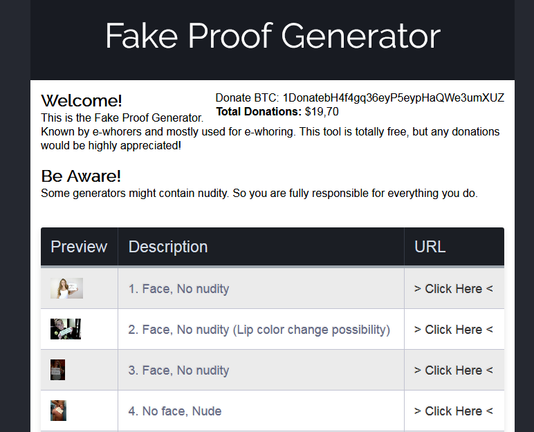 Fake proof generator. - Proof, Fake, Internet