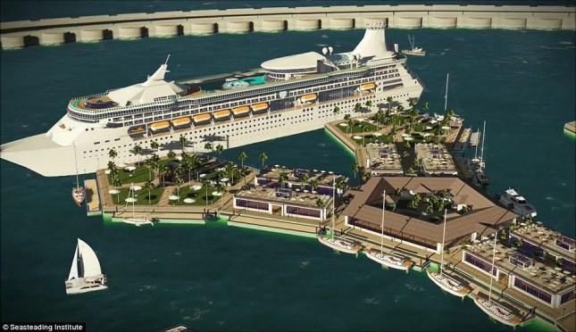 The construction of the world's first floating city will begin in 2019 - Unusual, City on the water, French Polynesia, Architecture, Video, Longpost