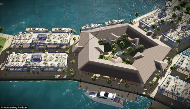 The construction of the world's first floating city will begin in 2019 - Unusual, City on the water, French Polynesia, Architecture, Video, Longpost