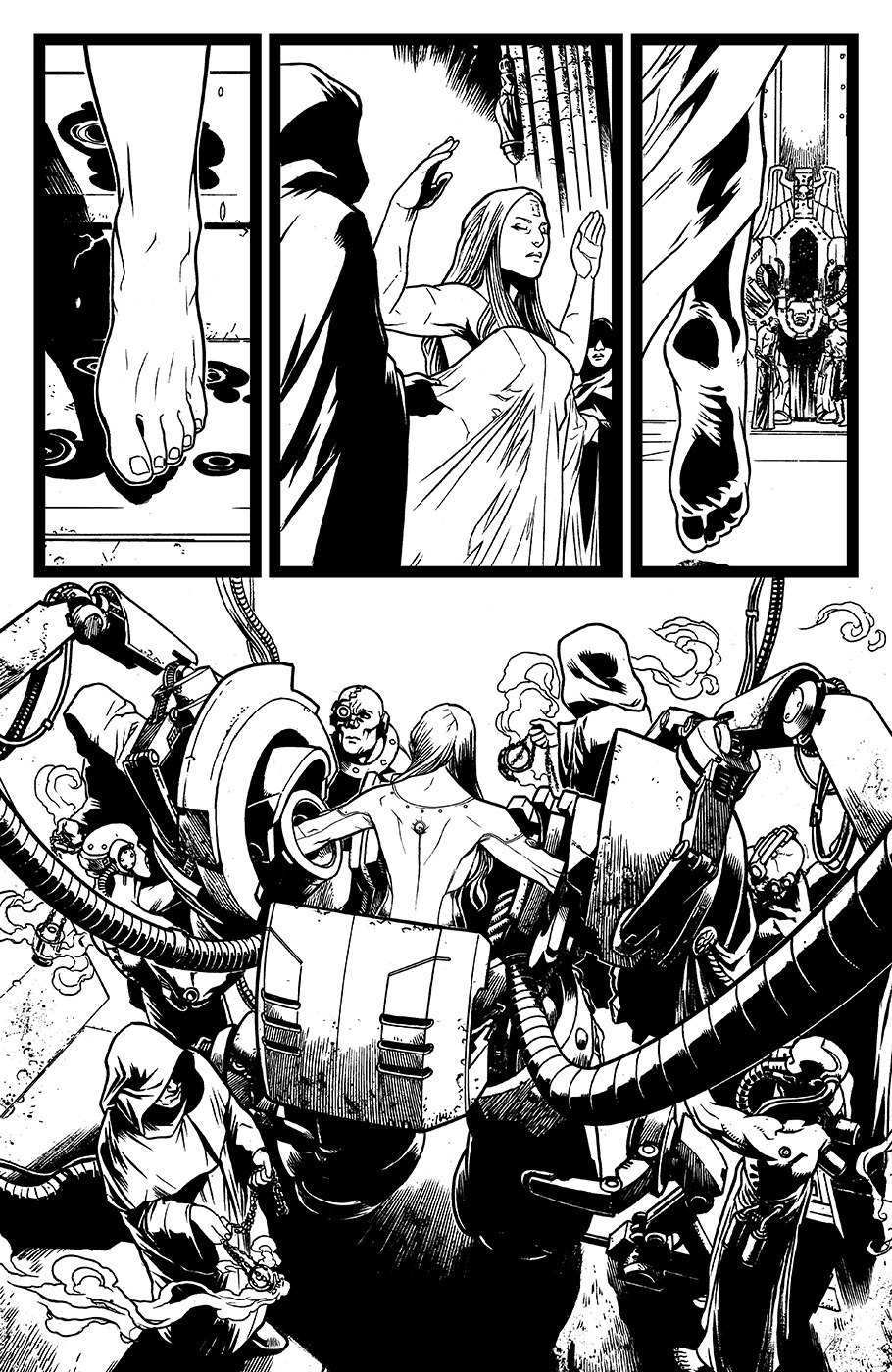 Moment from the Will of Iron comic - Warhammer 40k, Warhammer, Inquisition, Comics, Wh Art, Longpost