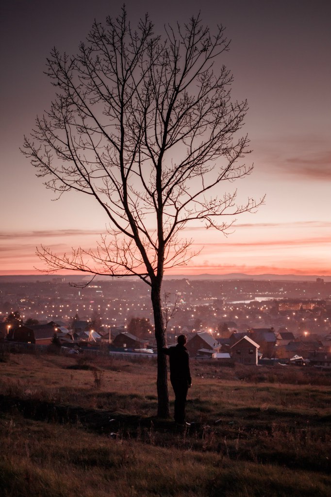 Irkutsk, evening. October 2015 - My, Canon 600D, , Sunset, Irkutsk, Longpost