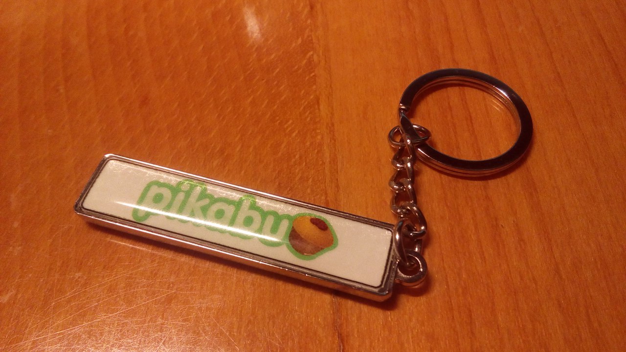 Now I have a pocket PIKABOO :) - My, Peekaboo, Keychain, Fluorescence