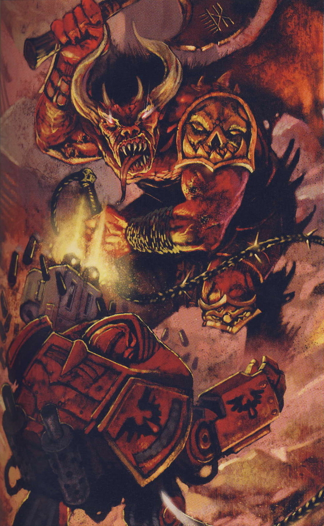 Daemons of Khorne - Daemons, Warhammer 40k, Wh Art, Chaos, Longpost