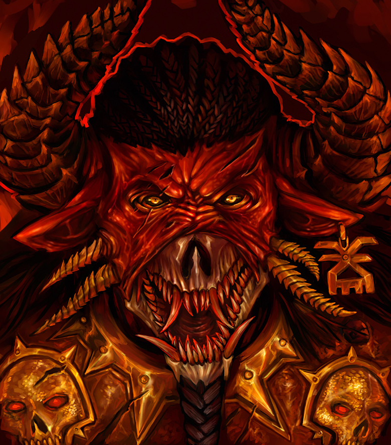 Daemons of Khorne - Daemons, Warhammer 40k, Wh Art, Chaos, Longpost