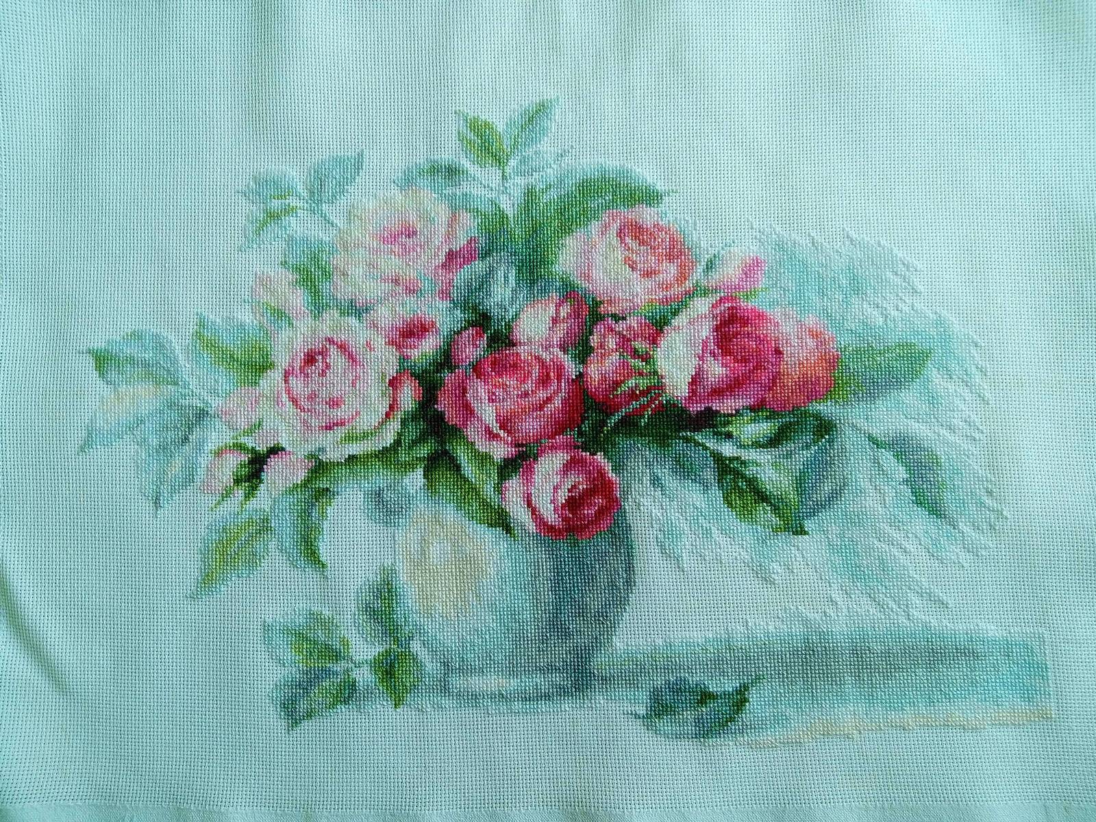 About cross stitch... - My, Cross-stitch, Paintings with threads, Needlework, Mom's needlework, Longpost