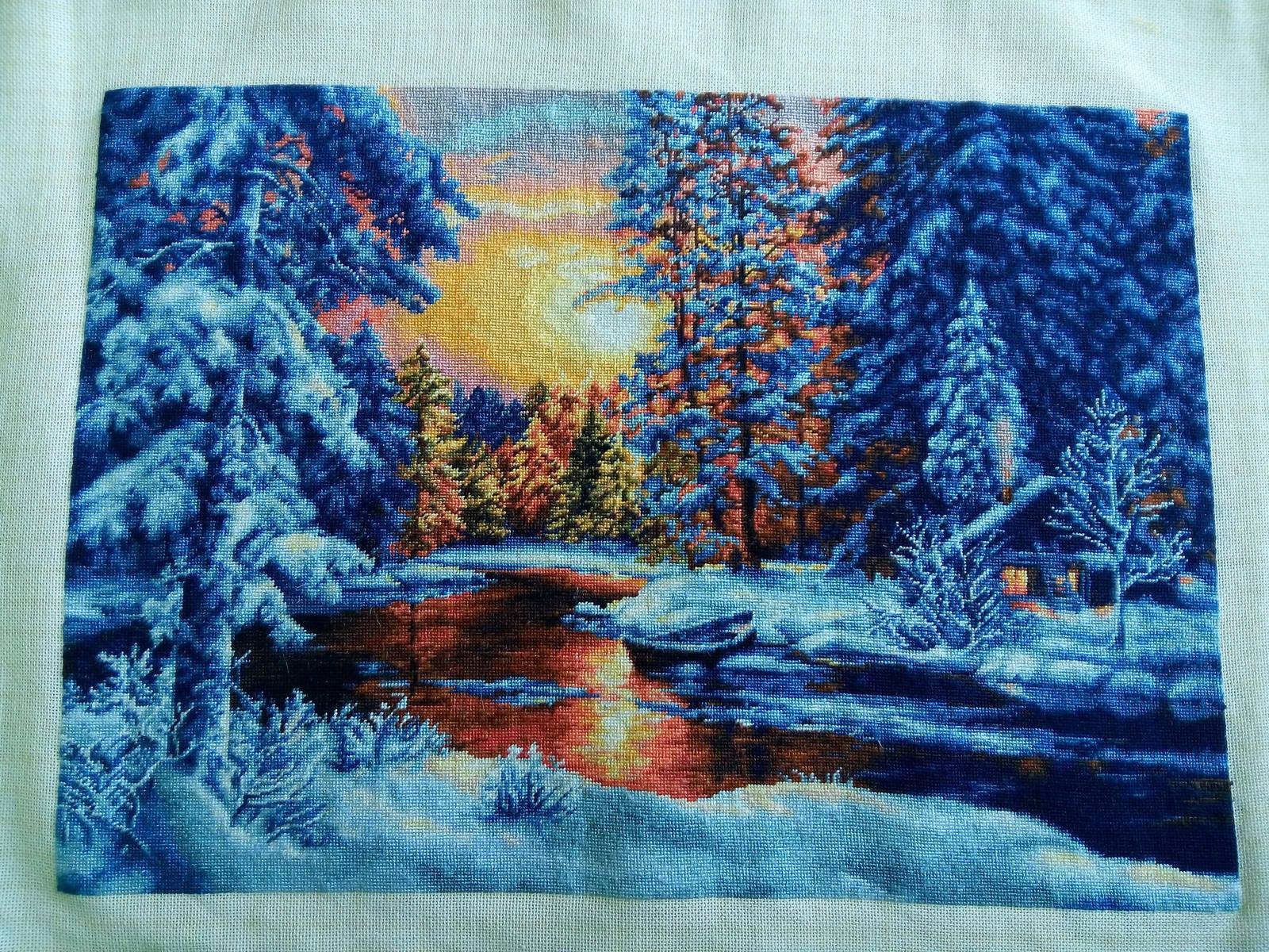 About cross stitch... - My, Cross-stitch, Paintings with threads, Needlework, Mom's needlework, Longpost