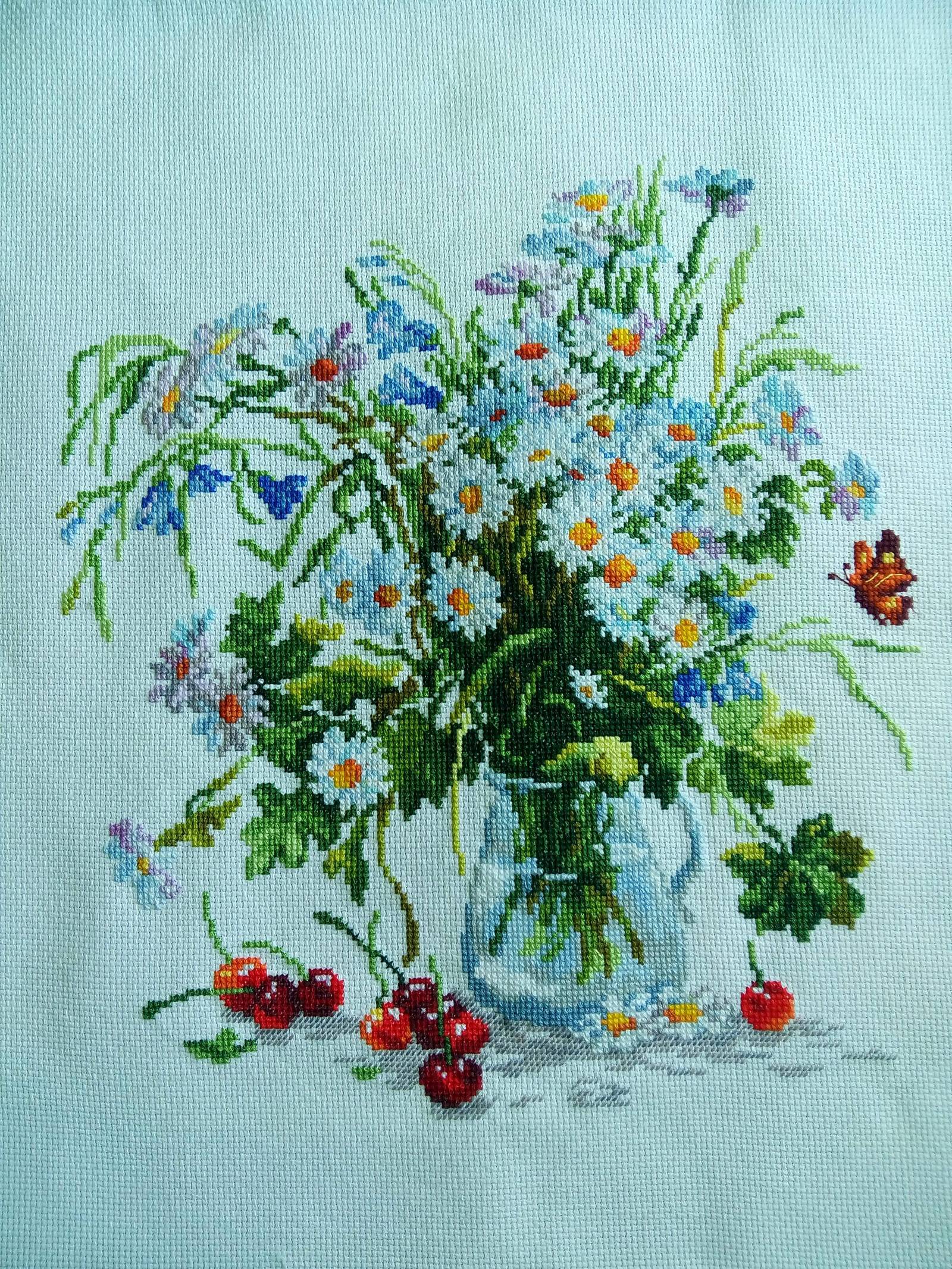 About cross stitch... - My, Cross-stitch, Paintings with threads, Needlework, Mom's needlework, Longpost