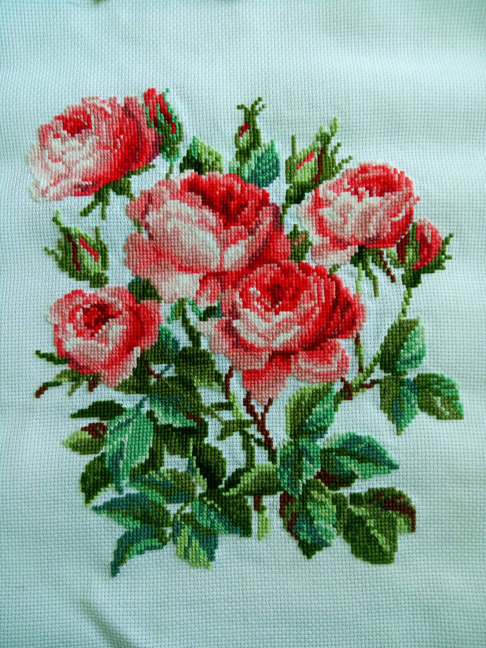 About cross stitch... - My, Cross-stitch, Paintings with threads, Needlework, Mom's needlework, Longpost