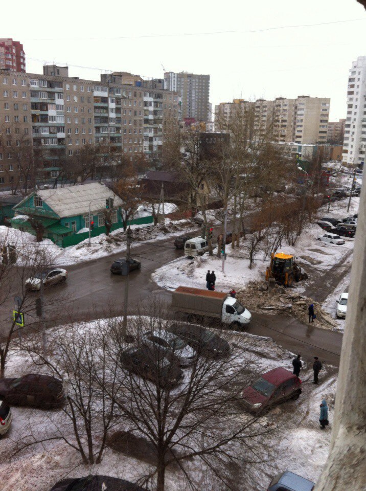 And again Ufa 2, and again snow - My, Ufa, Snow, , City services, Cleaning, Longpost