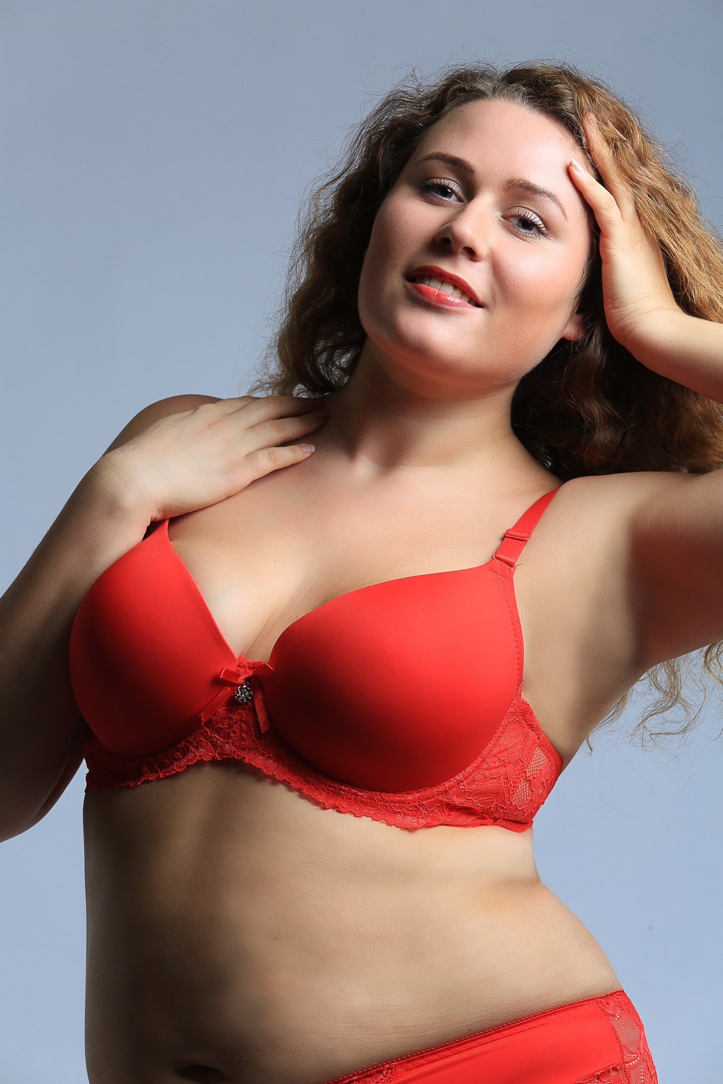 Lyudmila Kosheleva plus size - NSFW, Plus size, Models, Underwear, Fatty, Longpost, Fullness, Excess weight