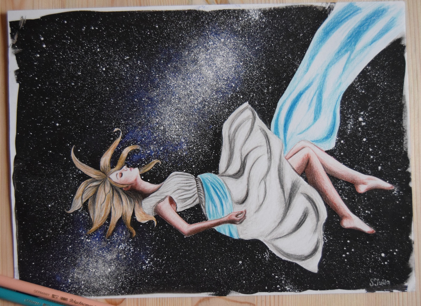 Antigravity - My, Drawing, Space