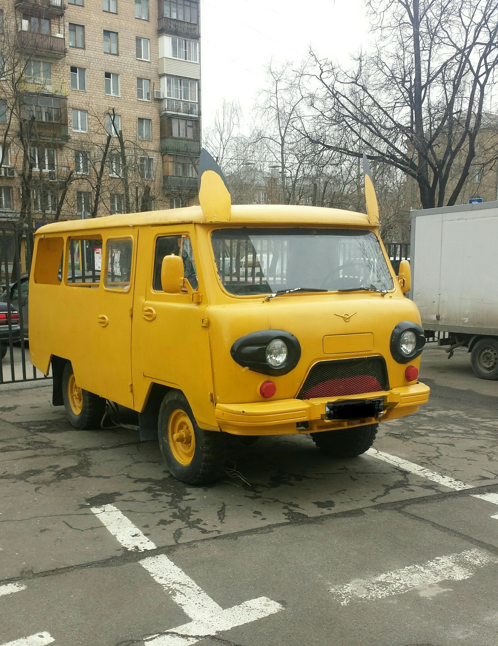 УАЗ, я выбираю тебя! - Моё, УАЗ буханка, УАЗ, Пикачу