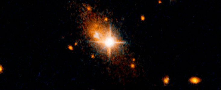 Hubble discovers supermassive black hole ejected from galactic core - Black hole, , Space, Supermassive black hole