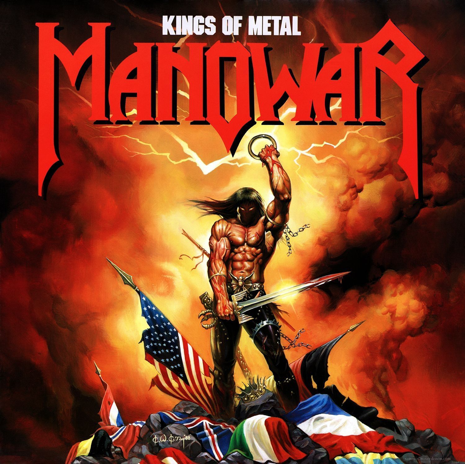 Heavy music classic. - Heavy metal, Manowar, Video, Longpost