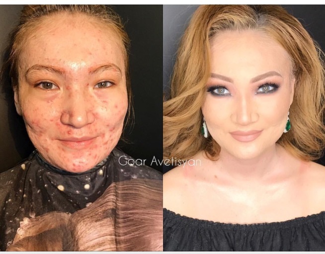 The work of this makeup artist looks like photoshop in reality - beauty, Visagiste, It Was-It Was, Photoshop in reality, Longpost