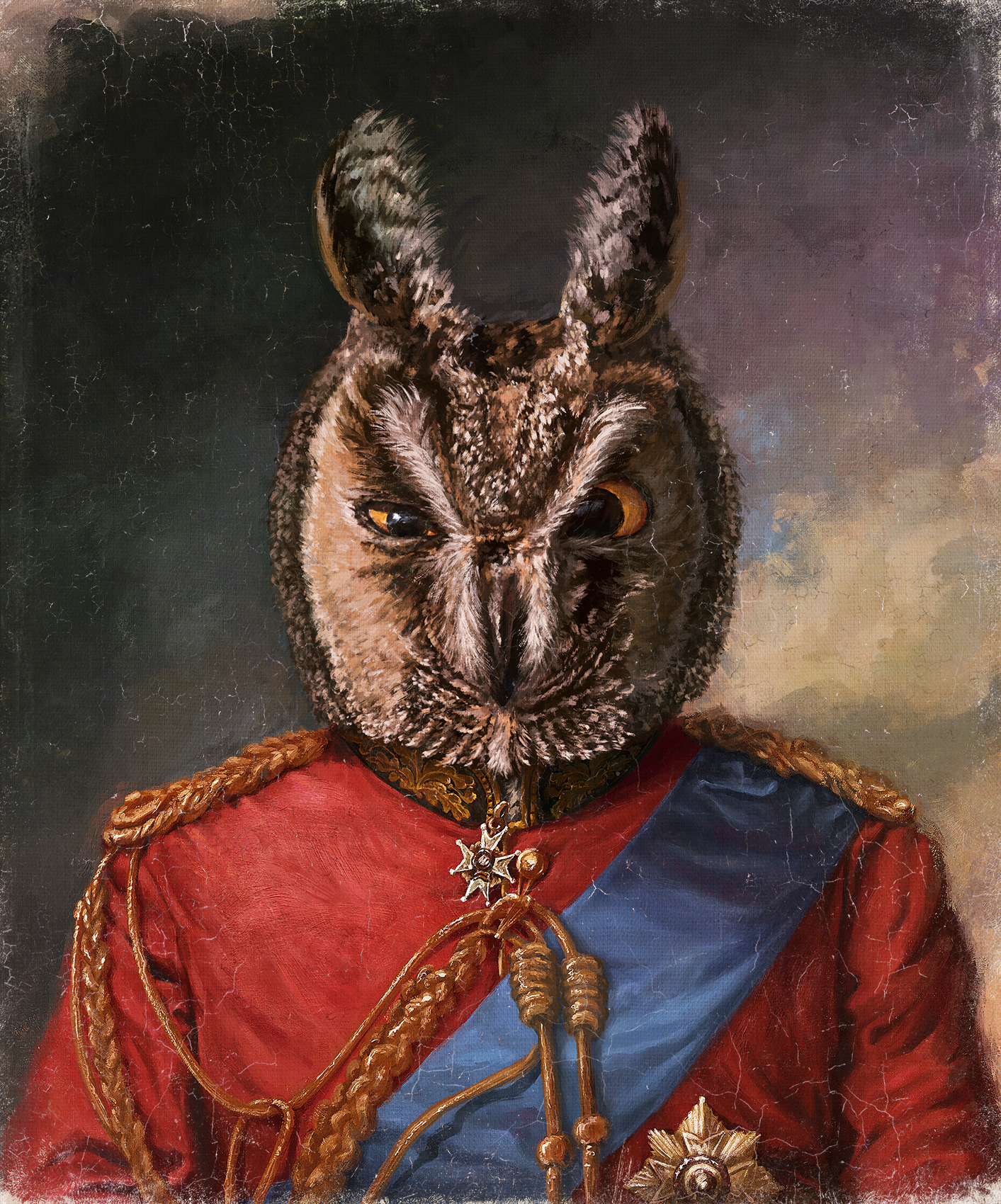 Field marshal Owlton Hoots | Пикабу