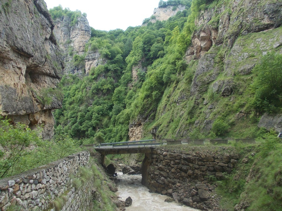 Tyzyl gorge. - Nature, , Cbd, Russia, , Video, Longpost, Kabardino-Balkaria