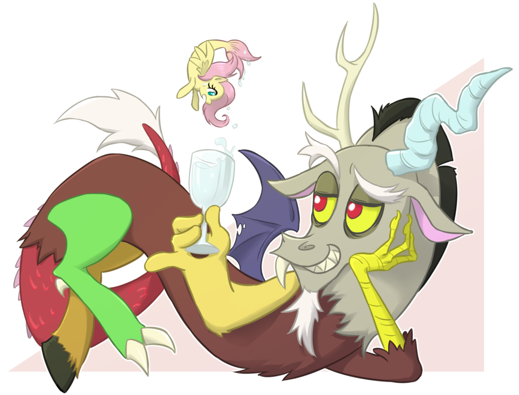 Sea pony? - My Little Pony, Fluttershy, Discord, MLP Discord, Ta-Na