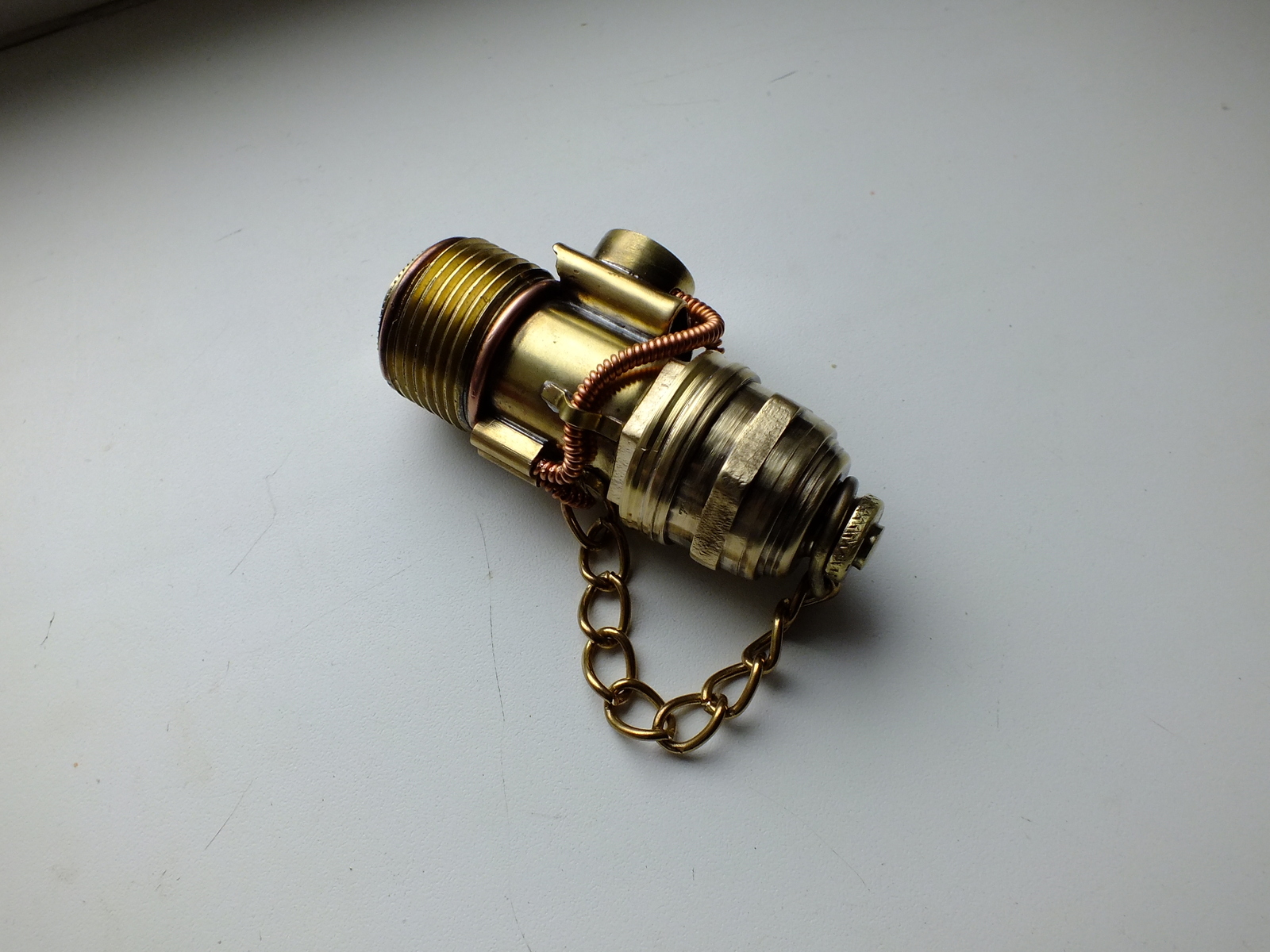 Steampancho-dieseluk flash drive)) - My, Flash drives, Steampunk flash drive, USB, , Longpost